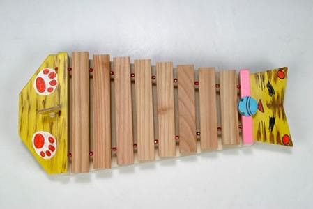 木工工作キット 手作り木琴 カラバリ2