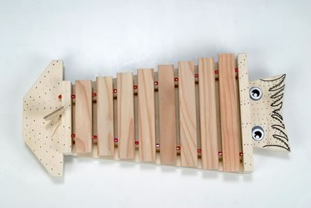 木工工作キット 手作り木琴 カラバリ3