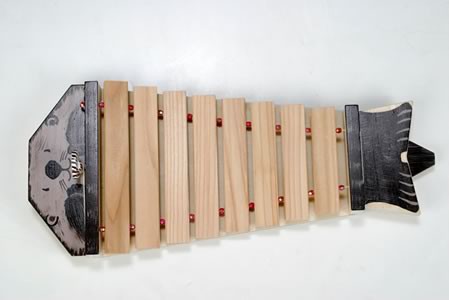 木工工作キット 手作り木琴 カラバリ4